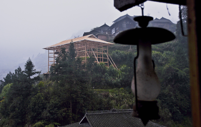  �����е�ɽ����ջ