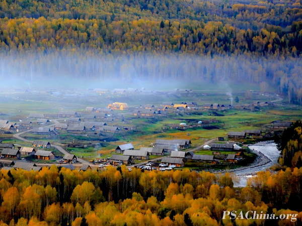 11.��������Ʒ������ľ��֮����HeMu village morning.jpg