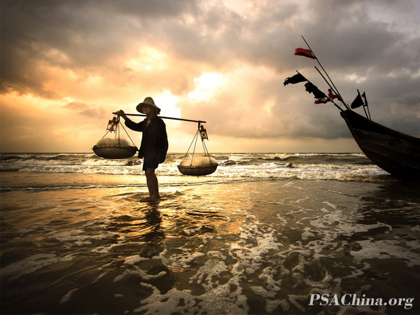 09.���Ʒ�����󺣳��ء�Morning sea.jpg