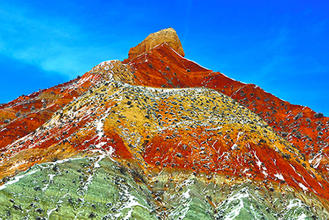 ��ɽ���µ�ϼ֮��ò