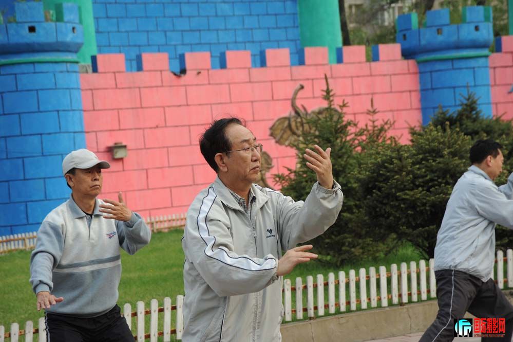 �����������ڹ�԰������Ӱ